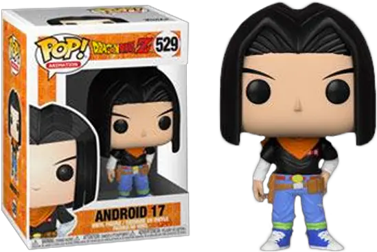  Dragon Ball Z Android 17 Pop Vinyl Figure Funko Pop Dragon Ball Androides Png Dragon Ball Z Png