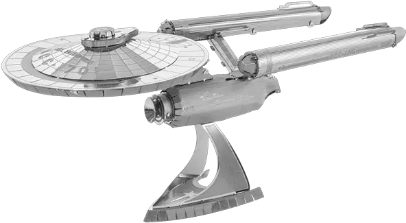  Fascinations Metal Earth Star Trek Enterprise Ncc 1701 Metal Earth Enterprise Png Star Trek Enterprise Png