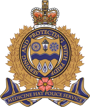  Medicine Hat Police Service Bicycle Png Cop Hat Png