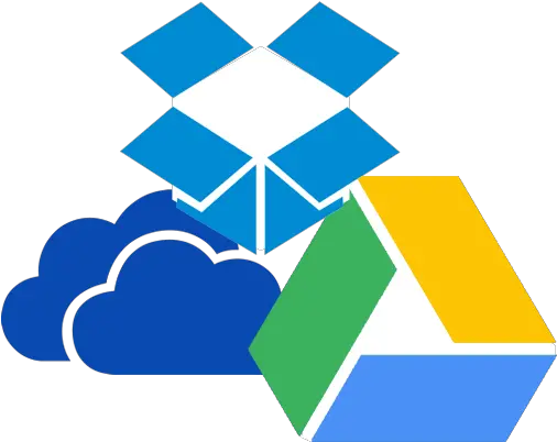  Cloud Integration Connected Dropbox Google Drive Png One Drive Icon