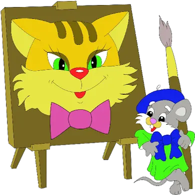  Cartoon School Animals Animals Painting Clipart Png Cute Animals Png