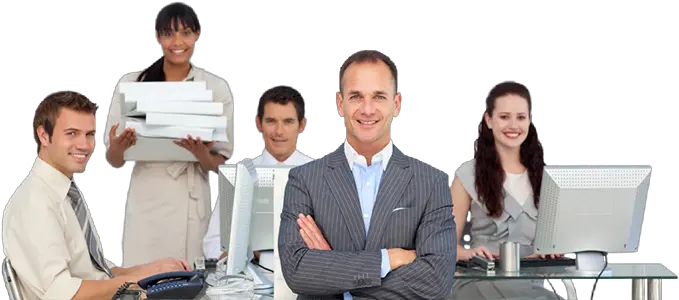  Download Free Png Business People Computer 1 Image People Using Computer Png Business People Png