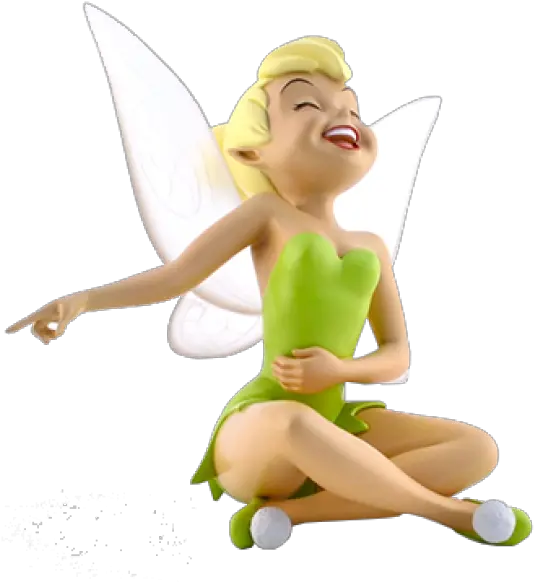  Tinker Bell In Green Figurine Original Leblon Delienne Disney Fée Clochette Png Tinker Bell Png