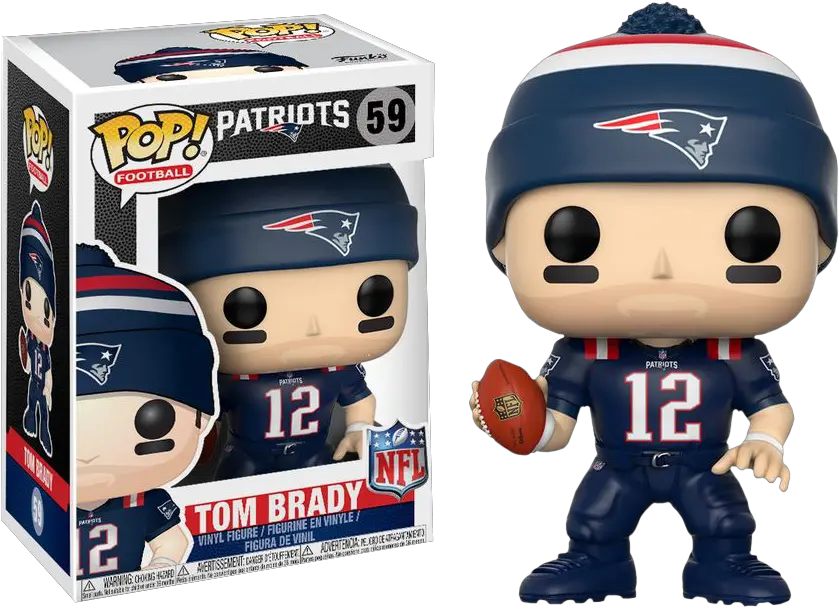  Nfl Football Tom Brady New England Patriots Color Rush Pop Vinyl Figure Tom Brady Funko Pop Png Tom Brady Png