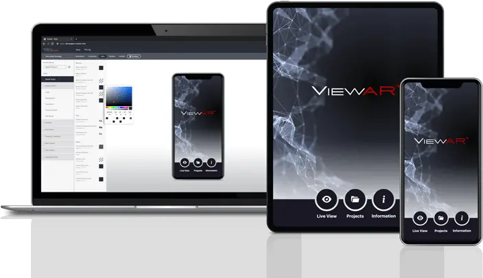  Viewar All Inone Ar System Create Manage Test And Ar Applications Interface Png Ios Icon Template Ai