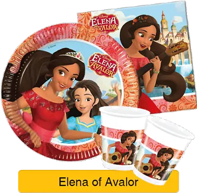  Disney Princess Elena Of Avalor Birthday Party Tableware Supplies Decorations Ebay Elena Of Avalor Png Elena Of Avalor Png