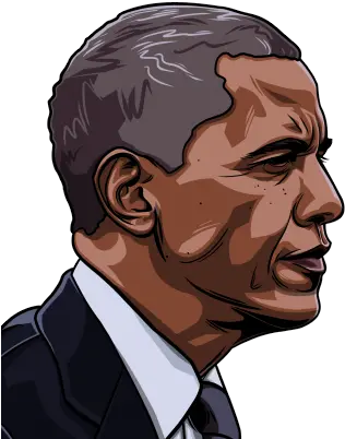  Download Barack Obama Cartoon Png Barack Obama Clipart Png Obama Transparent Background