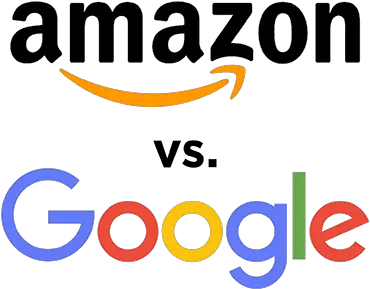  Amazon Vs Google Top Product Searches Amazon Vs Google Png Amazon Logo Font