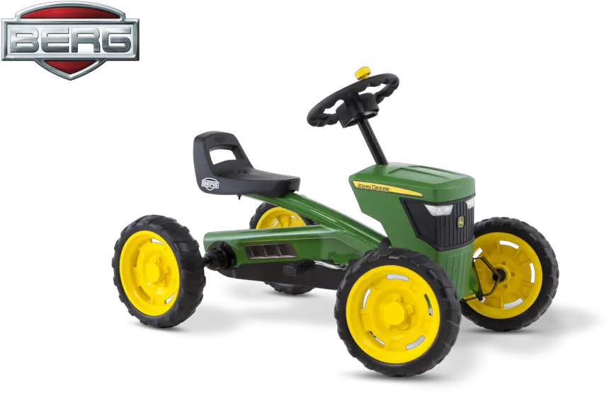  Berg Buzzy John Deere U0026 Trailer Combo U2013 Outdoor Top Toys Berg Buzzy John Deere Png John Deere Tractor Png