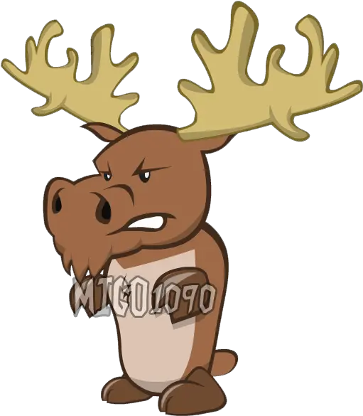  Moose Cartoon Clipart Full Size Clipart 3470359 Animal Figure Png Moose Silhouette Png