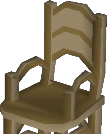  Teak Armchair Old School Runescape Wiki Fandom Solid Back Png School Chair Png