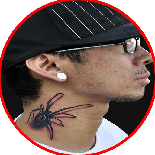  Télécharger Neck Tattoo Designs Google Play Apps Southern Black Widow Png Neck Tattoo Png