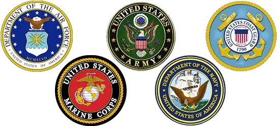  Military Service Logos Us Air Force Seal Png Vfw Logo Vector