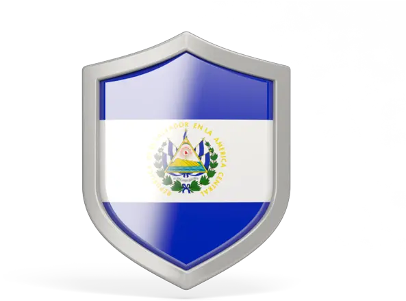  Shield Icon Illustration Of Flag El Salvador New Zealand Flag Shield Png El Icon