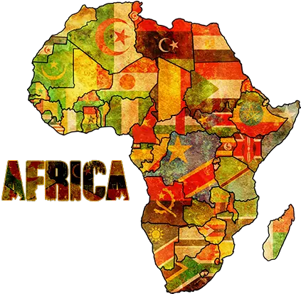  Africa Continent Africa Map Vintage 512x457 Png Le Développement De L Afrique Africa Map Png