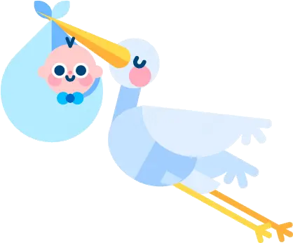  Pregnancy Baby Emojis And Stickers Baby And Stork Emoji Png Baby Emoji Png