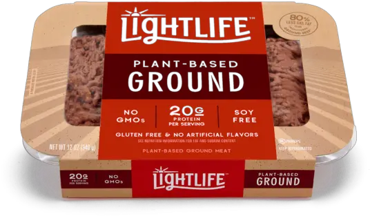  Lightlife Launches Plant Based Ground U0027meatu0027 One Green Plant Based Ground Beef Png Ground Beef Png