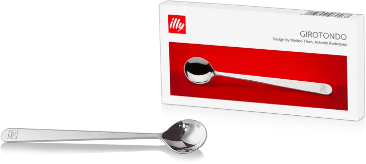  Illy Logo Embossed Spoons 160mm Pack Of 6 Cucchiaio Illy Png Elegant Icon Pack