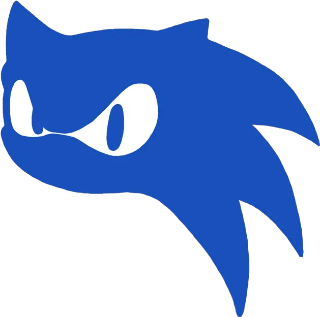  Sonic The Hedgehog Silhouette Sonic Head Logo Png Sonic 1 Logo