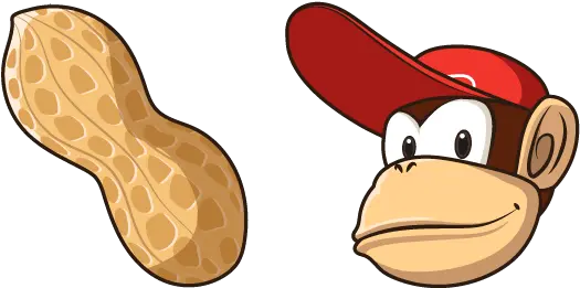  Donkey Kong Country Diddy Cursor U2013 Custom Donkey Kong Diddy Kong Png Donkey Kong Png