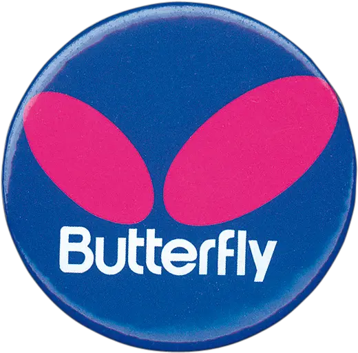  Butterfly Logo Button Butterfly Table Tennis Png Butterfly Logo