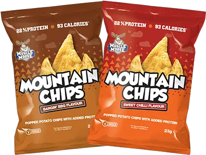  Mountain Chips Mixed Box Banginu0027 Bbq 3x23g U0026 Sweet Chilli 3x23g Junk Food Png Bag Of Chips Icon