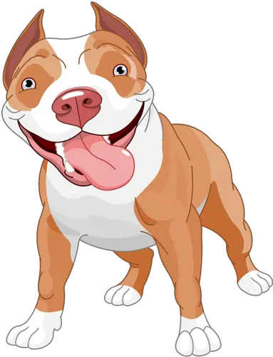  Pitbull Attack Rates Png Image With No Logo American Bully Cartoon Pit Bull Png