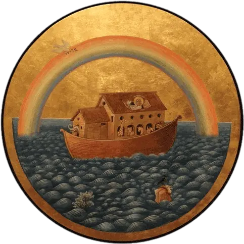  Noahu0027s Ark Round Icon Transparent Png Stickpng Noahs Ark Orthodox Icon Ark Png