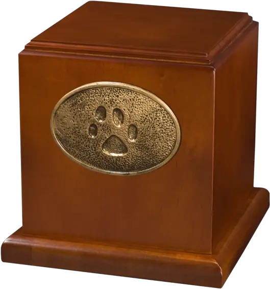  Square Wood With Optional Pawprint U2014 Family Pals Solid Png Dog Paw Print Png