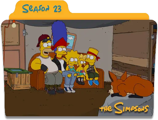  The Simpsons Season 23 Vector Icons Free Download In Svg Simpsons Season 8 Folder Icon Png Animation Folder Icon