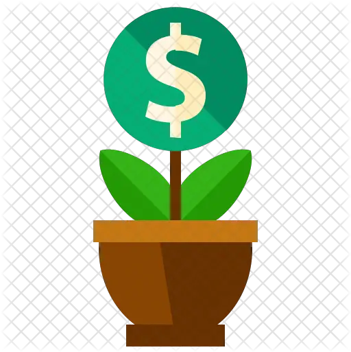  Grow Money Icon Money Plant Vector Png Money Icon Transparent