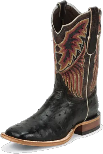  Black Boot 6080 Pullon Western Boots Made In Usa Tony Lama Png Cowboy Transparent