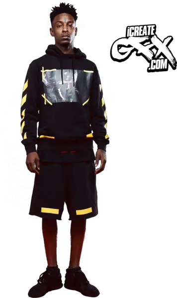  21 Savage Full Body 21 Savage Offwhite Png 21 Savage Transparent