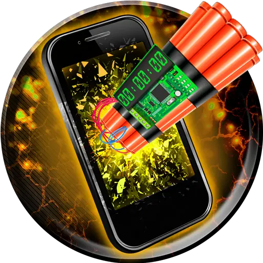  Amazoncom Time Bomb Crack Display Appstore For Android Technology Applications Png Time Bomb Png