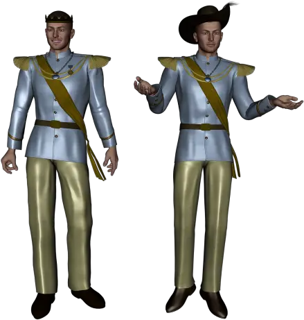  Prince With Crown Full Size Png Download Seekpng Royal Uniform Fantasy Prince Crown Png