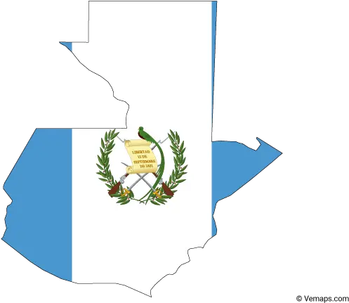  Flag Map Of Guatemala Free Vector Maps Guatemala Flag Map Png Dominican Flag Png