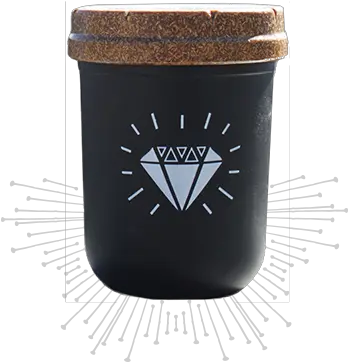  Restash The Worldu0027s First Mason Jar Based Child Resistant Lid Png Ball Jar Logo