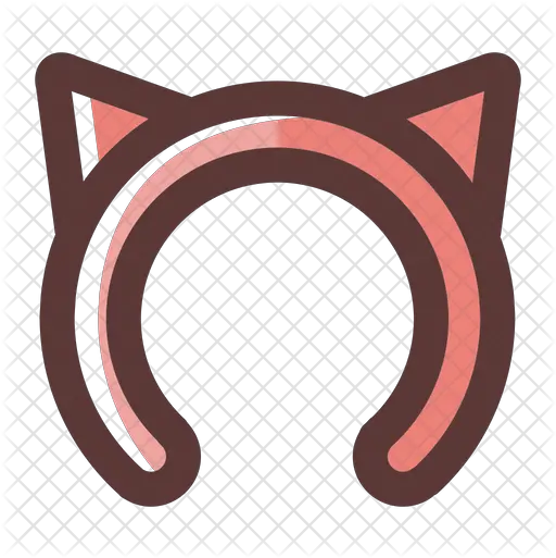  Cat Ears Headband Icon Of Colored Icon Cat Ear Png Cat Ears Png