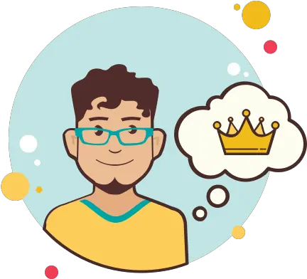  Man With Crown Icon Free Download Png And Vector Imagination Icon Png Crown Cartoon Png