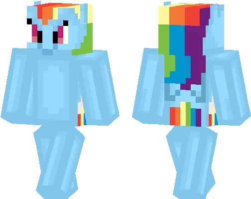  Rainbow Dash Minecraft Pe Skins William Afton Minecraft Skin Png Rainbow Dash Png