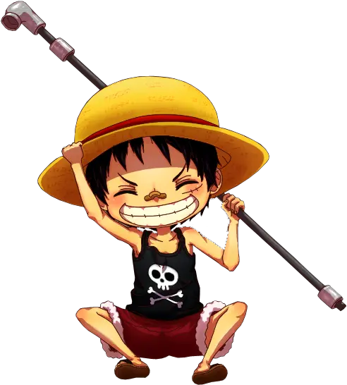  Transparent Luffy If You Want To Save As Luffy Chibi Png One Piece Luffy Png