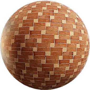  Blenderkit Bricks Material Brick Wall 1 By David Christie Sphere Png Brick Pattern Png