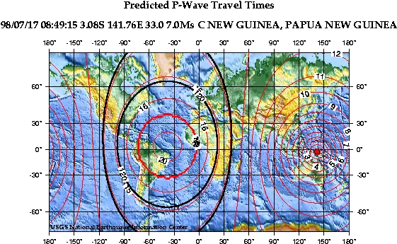  Papua New Guinea The Earthquake And Tsunami Of 17 July World Map Of Earthquakes Png July Png