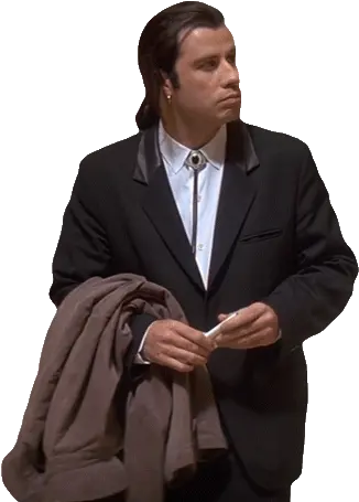  Confused Travolta With Optimized John Travolta Pulp Fiction Meme Gif Png Confused Transparent