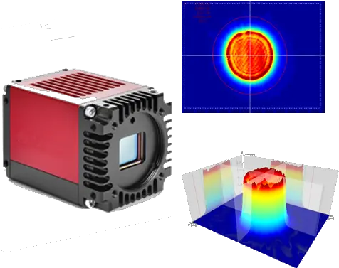  Cincam Ingaas Laser Beam Profiler For Nir Lasers Laser Beam Profiler Png Laser Beam Png