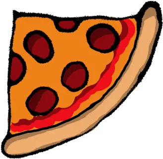  Tux Paint Stamp Browser Food 5175 Clipart Quarter Of A Pizza Png Pizza Cartoon Png