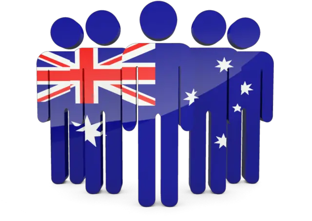  Icon People With Australian Flag Png People Icon Png