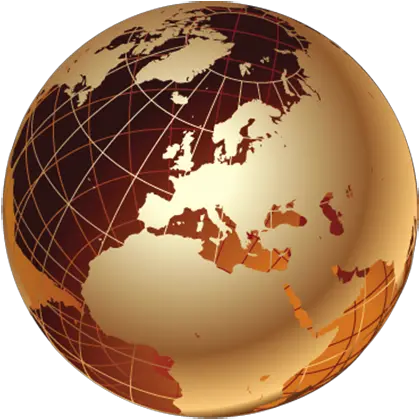  Clipart Globe Brown Transparent Free Transparent Golden Globe Png Globe Transparent Background