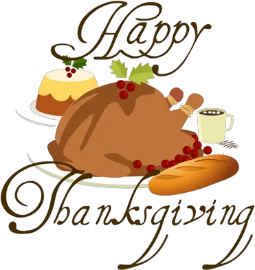  Happy Thanksgiving Turkey Dinner Png Happy New Year Script Thanksgiving Dinner Png