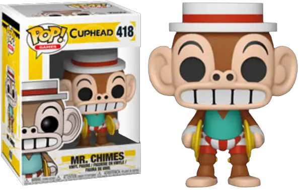  Cuphead Mr Chimes Us Exclusive Pop Vinyl Figure Bendy And The Ink Machine Funko Pop Png Cuphead Png